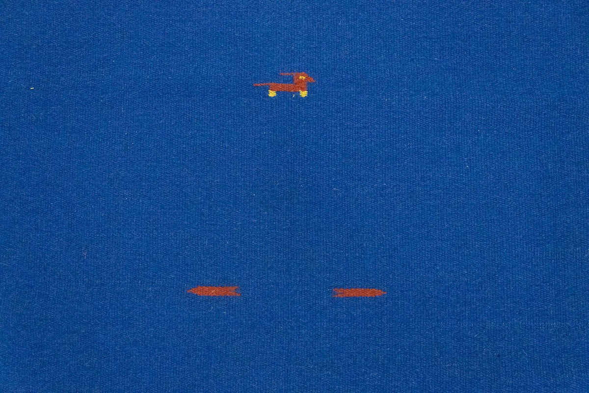 Kelim tapijt - Trendy - 180 x 120 cm - blauw