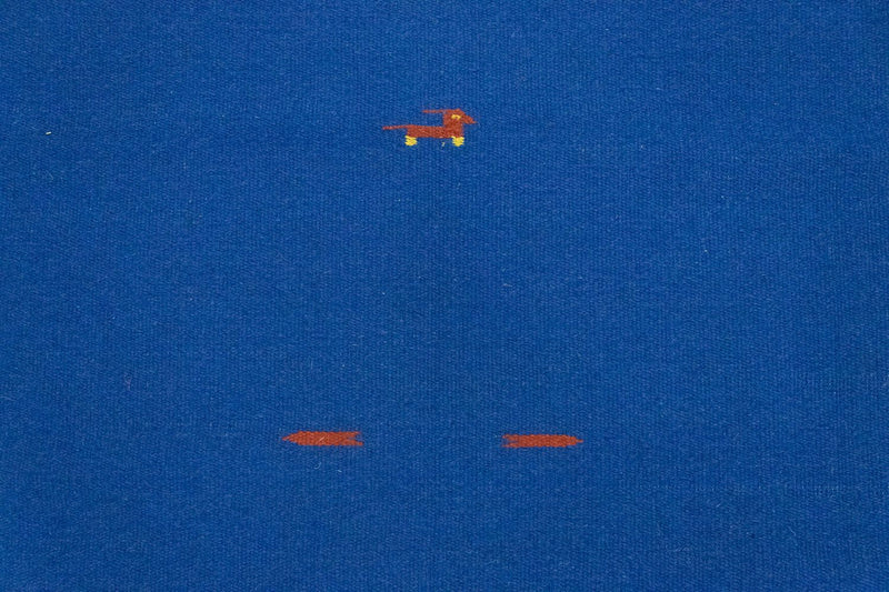 Kelim tapijt - Trendy - 180 x 120 cm - blauw