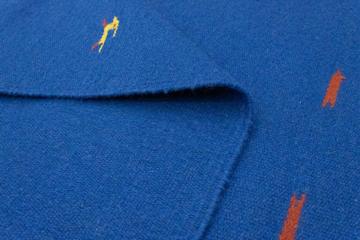 Kelim tapijt - Trendy - 180 x 120 cm - blauw