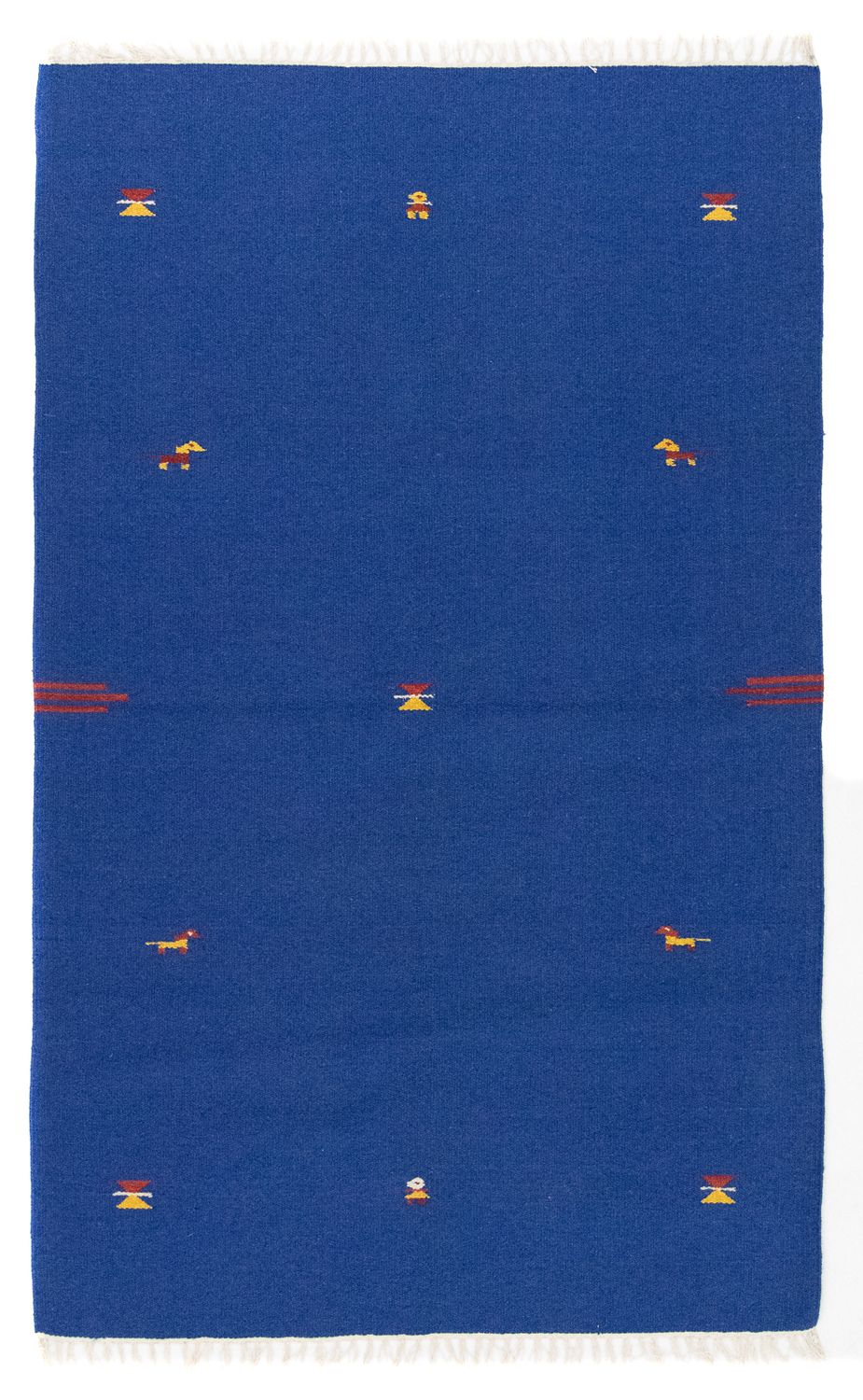 Kelim tapijt - Trendy - 180 x 120 cm - blauw