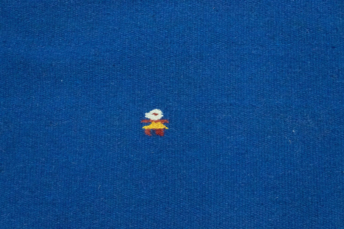 Kelim tapijt - Trendy - 180 x 120 cm - blauw