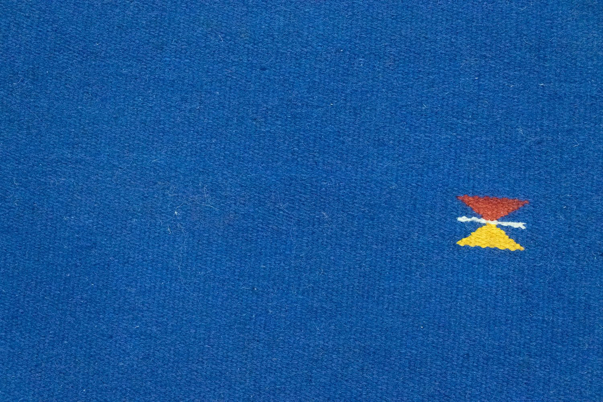 Kelim tapijt - Trendy - 180 x 120 cm - blauw