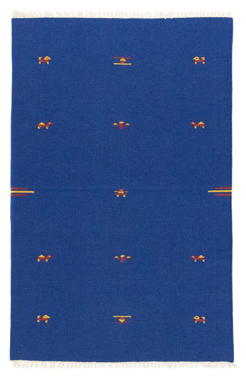 Kelim tapijt - Trendy - 180 x 120 cm - blauw