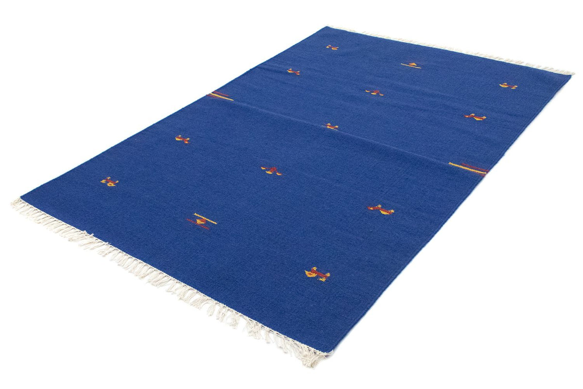 Kelim tapijt - Trendy - 180 x 120 cm - blauw