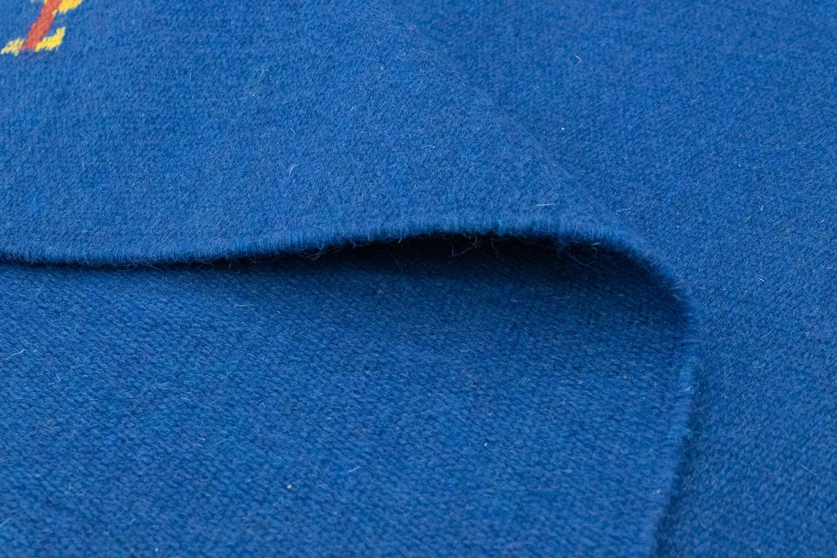 Kelim tapijt - Trendy - 180 x 120 cm - blauw