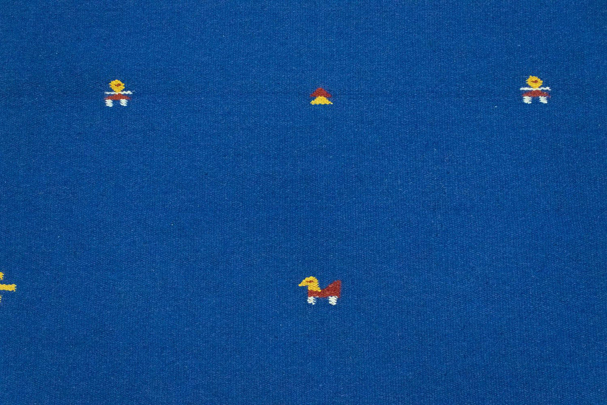 Kelim tapijt - Trendy - 180 x 120 cm - blauw