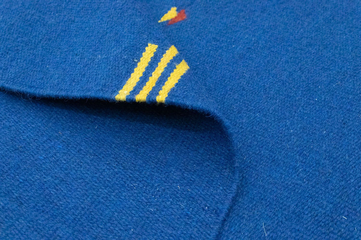 Kelim tapijt - Trendy - 180 x 120 cm - blauw