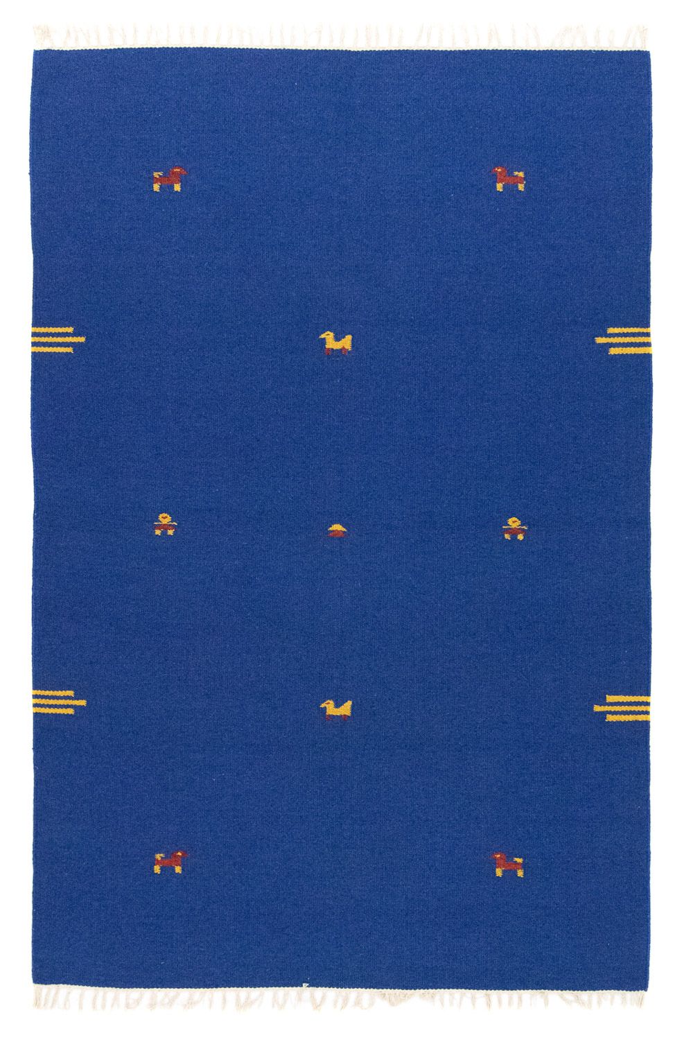 Kelim tapijt - Trendy - 180 x 120 cm - blauw