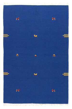 Kelim tapijt - Trendy - 180 x 120 cm - blauw