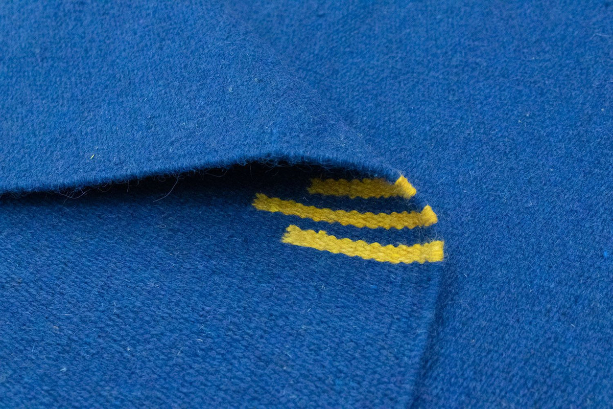 Kelim tapijt - Trendy - 180 x 120 cm - blauw