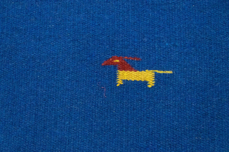 Kelim tapijt - Trendy - 180 x 120 cm - blauw