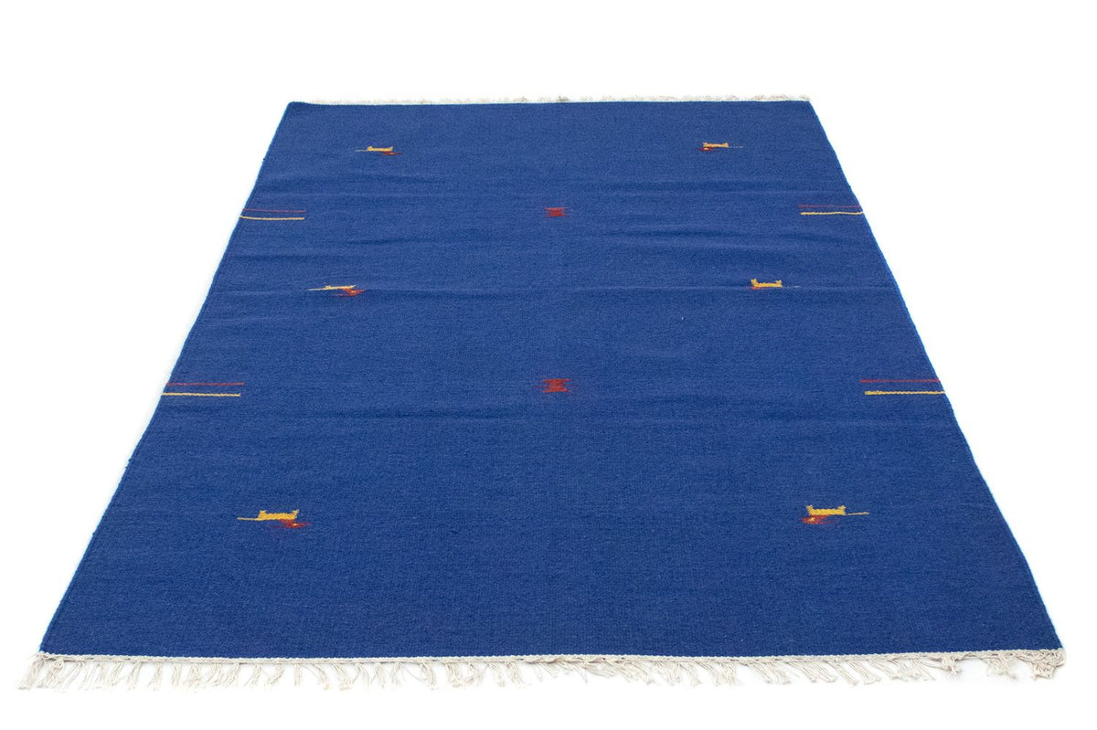 Kelim tapijt - Trendy - 180 x 120 cm - blauw