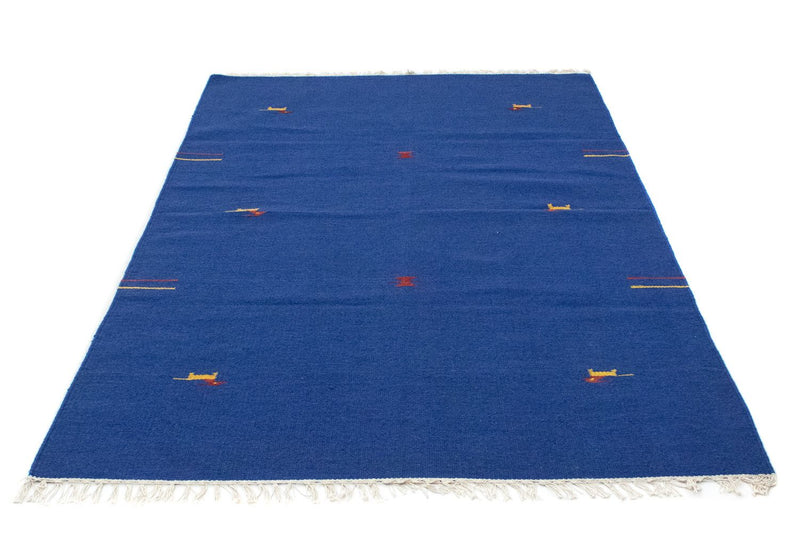 Kelim tapijt - Trendy - 180 x 120 cm - blauw