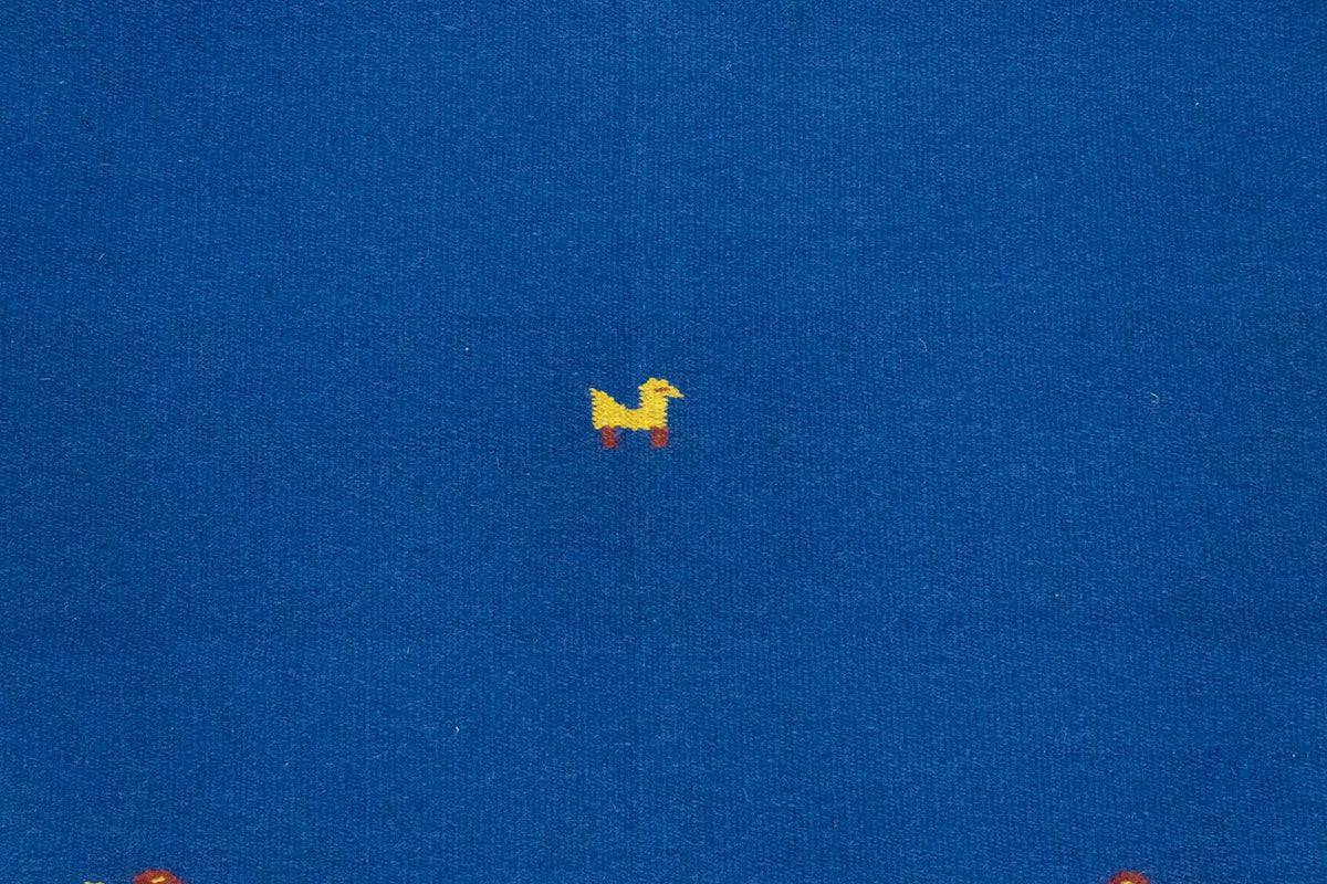 Kelim tapijt - Trendy - 180 x 120 cm - blauw