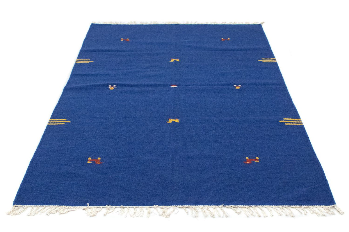 Kelim tapijt - Trendy - 180 x 120 cm - blauw