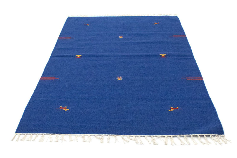Kelim tapijt - Trendy - 180 x 120 cm - blauw
