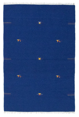 Kelim tapijt - Trendy - 180 x 120 cm - blauw