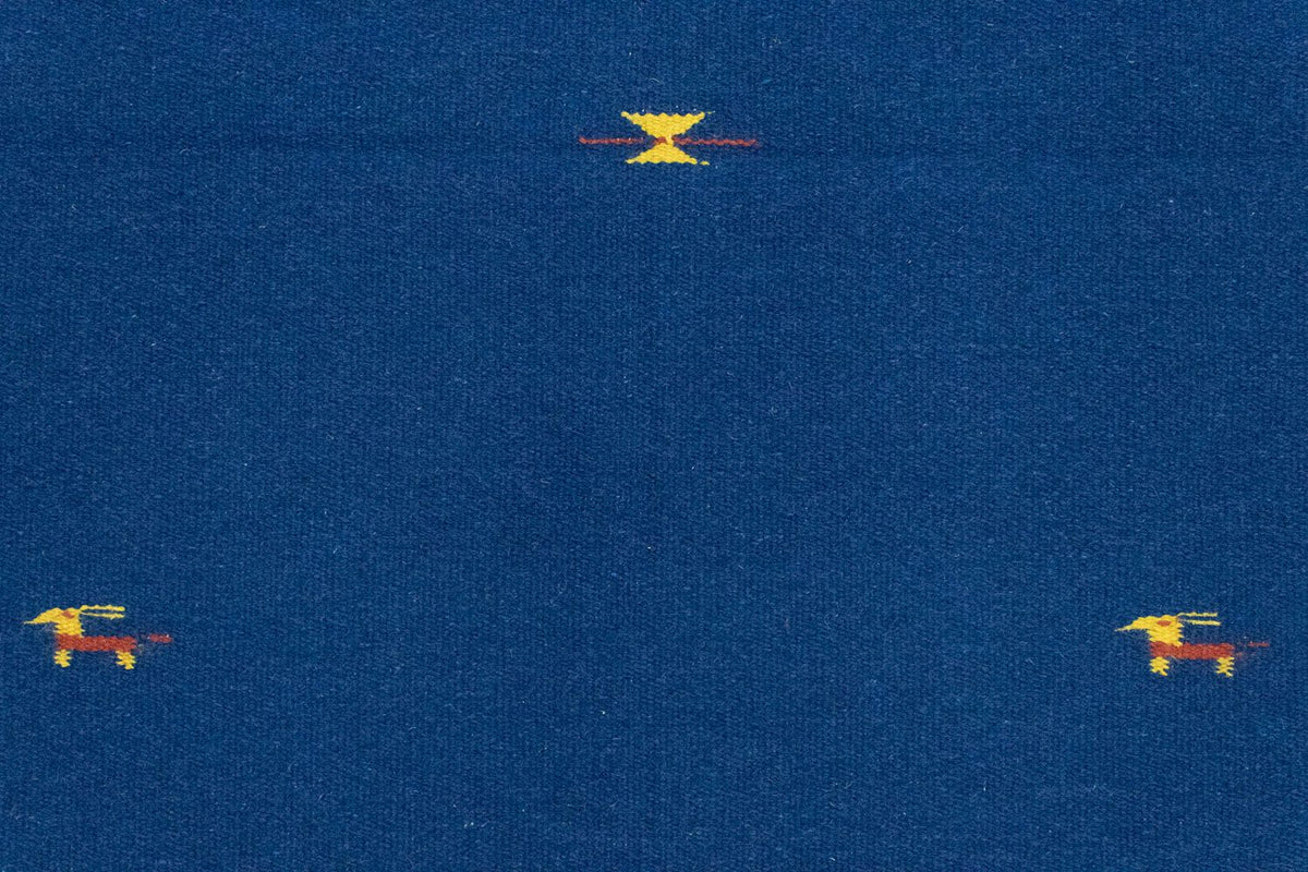 Kelim tapijt - Trendy - 180 x 120 cm - blauw