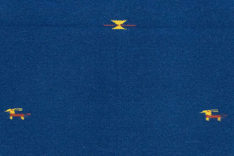 Kelim tapijt - Trendy - 180 x 120 cm - blauw