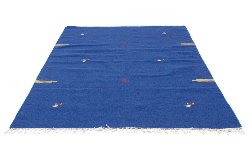 Kelim tapijt - Trendy - 180 x 120 cm - blauw