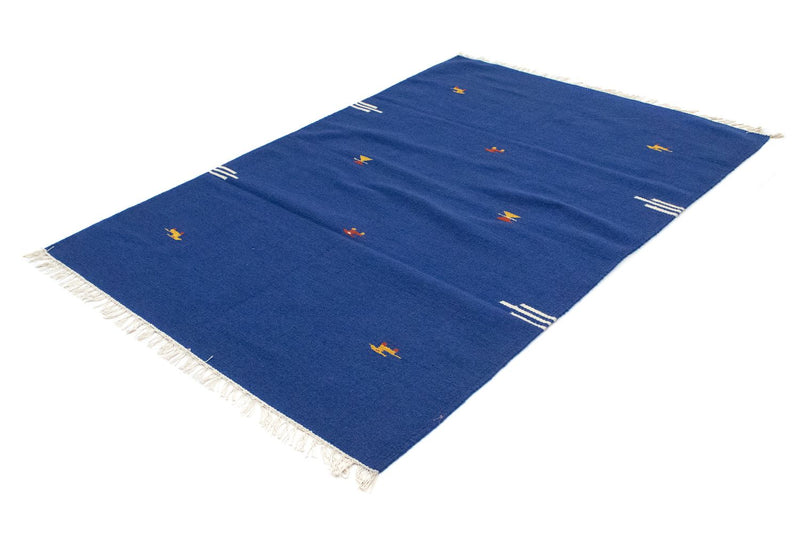 Kelim tapijt - Trendy - 180 x 120 cm - blauw