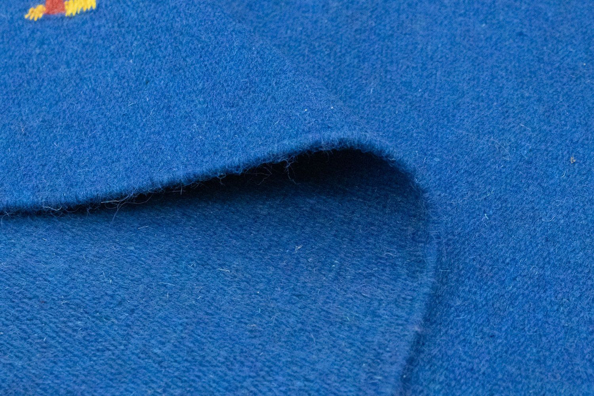 Kelim tapijt - Trendy - 180 x 120 cm - blauw