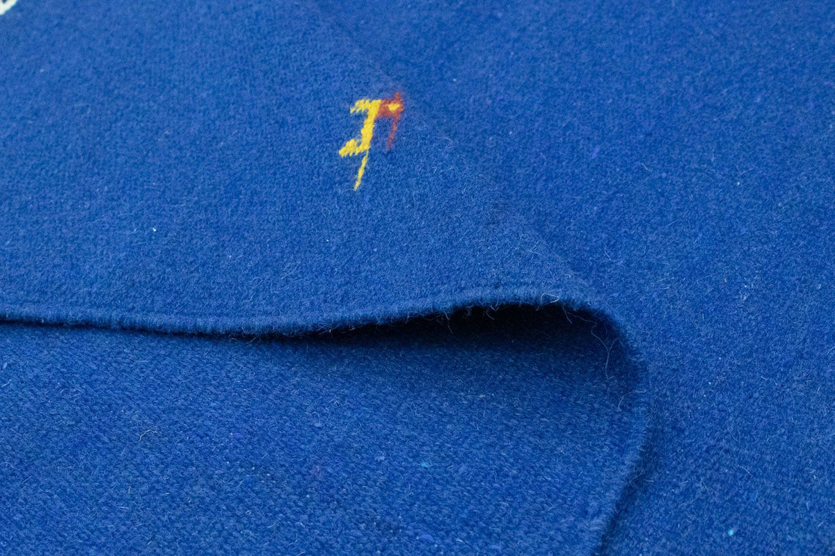 Kelim tapijt - Trendy - 180 x 120 cm - blauw