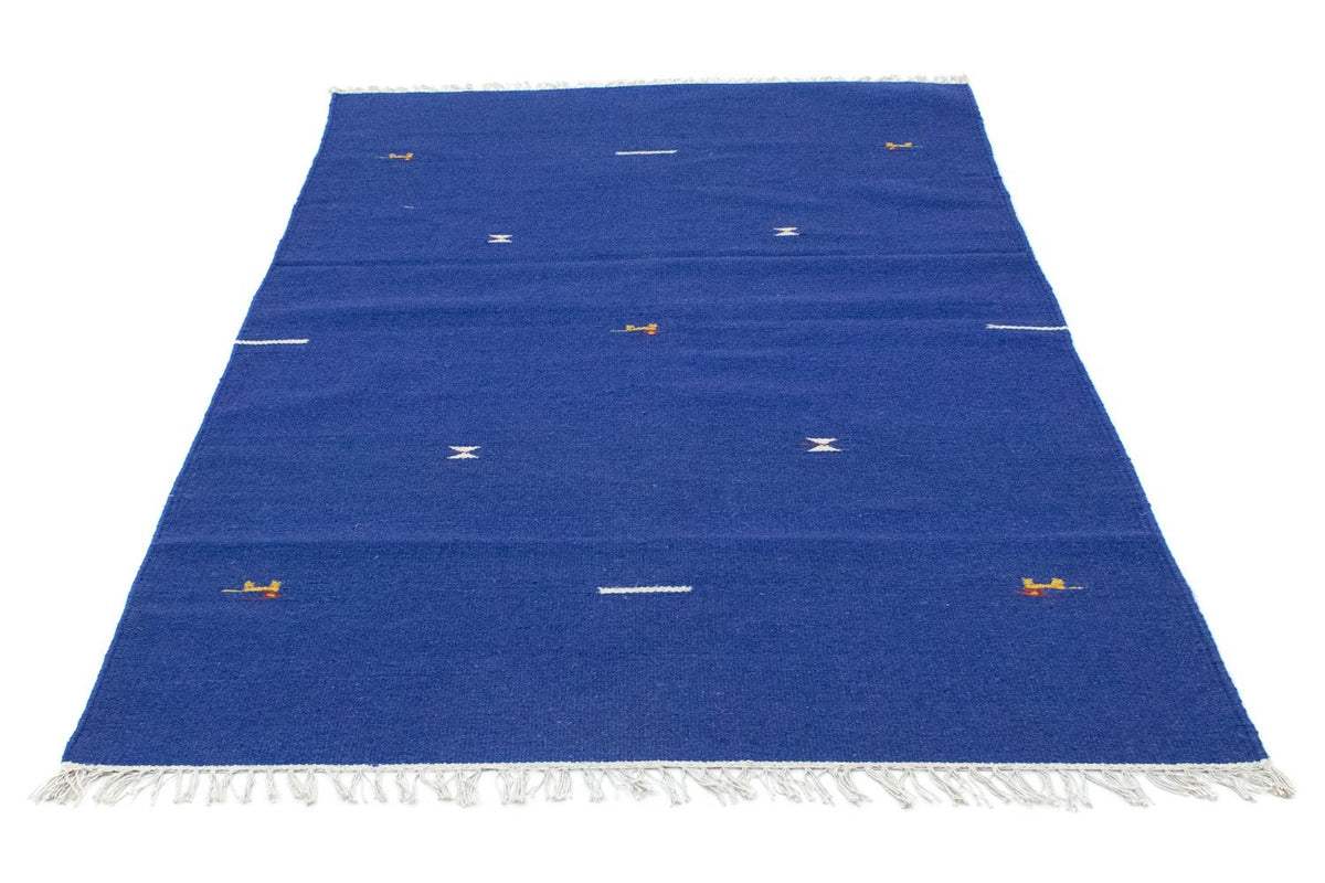 Kelim tapijt - Trendy - 180 x 120 cm - blauw