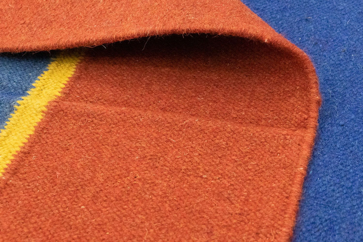 Kelim tapijt - Trendy - 300 x 200 cm - blauw