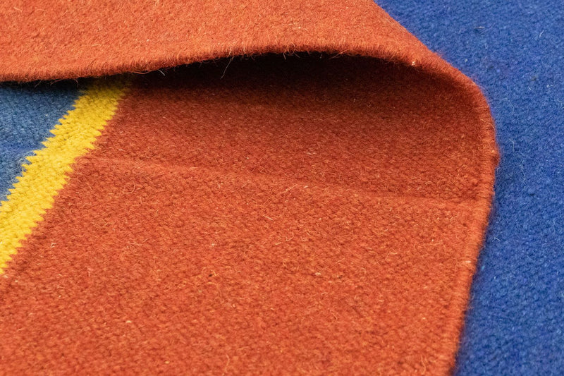 Kelim tapijt - Trendy - 300 x 200 cm - blauw