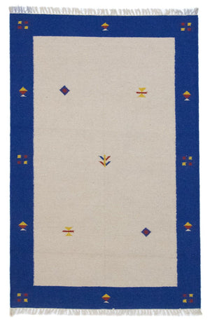 Kelim tapijt - Trendy - 180 x 120 cm - beige