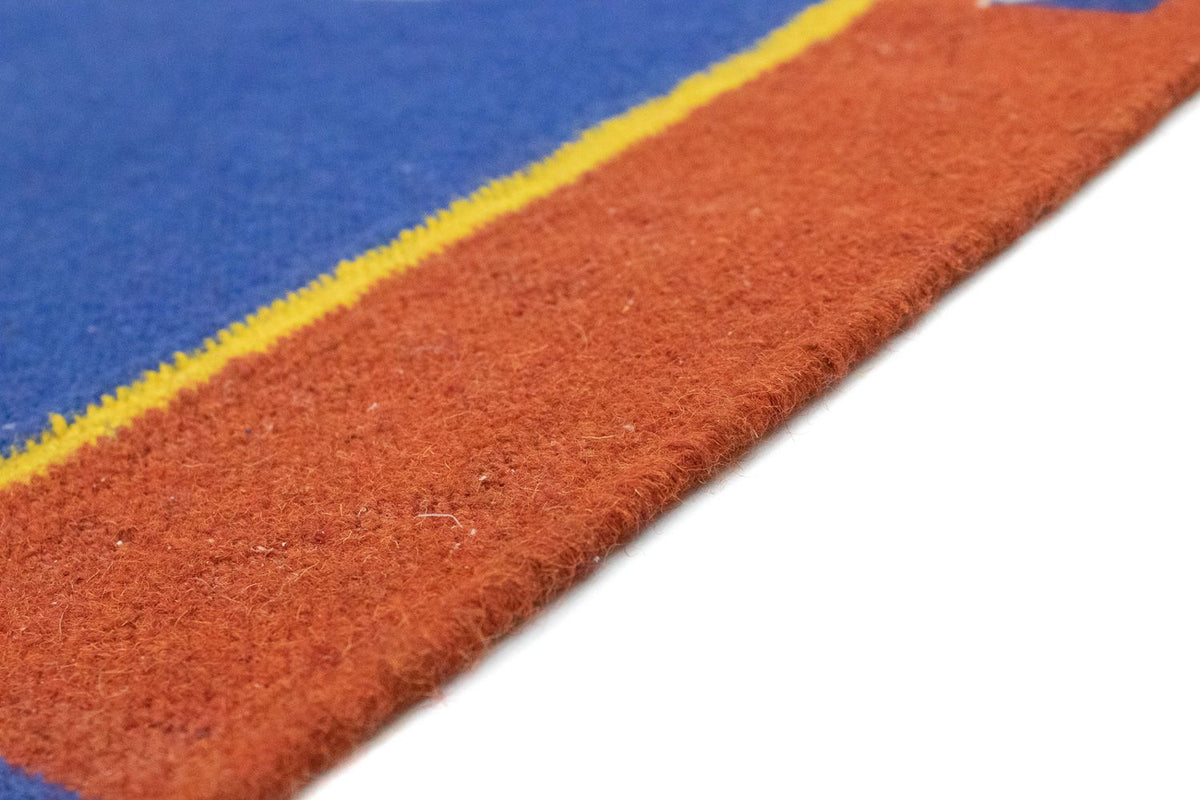 Kelim tapijt - Trendy - 180 x 120 cm - blauw