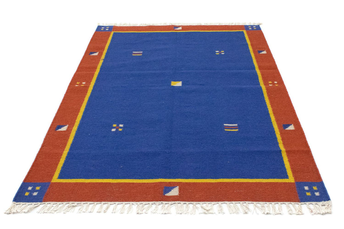 Kelim tapijt - Trendy - 180 x 120 cm - blauw