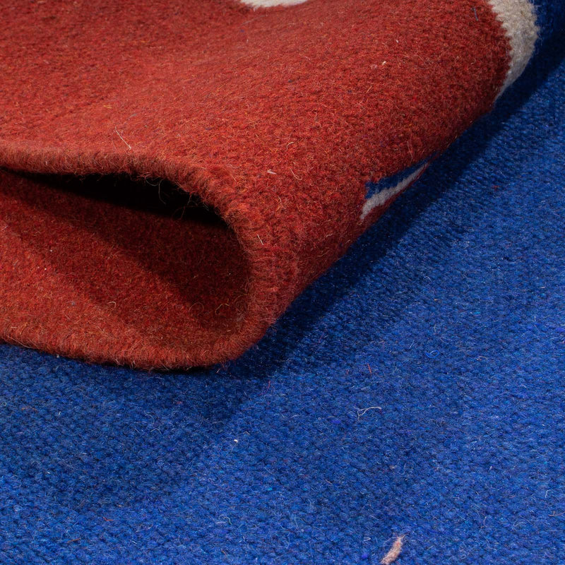 Kelim tapijt - Trendy - 240 x 170 cm - donkerblauw