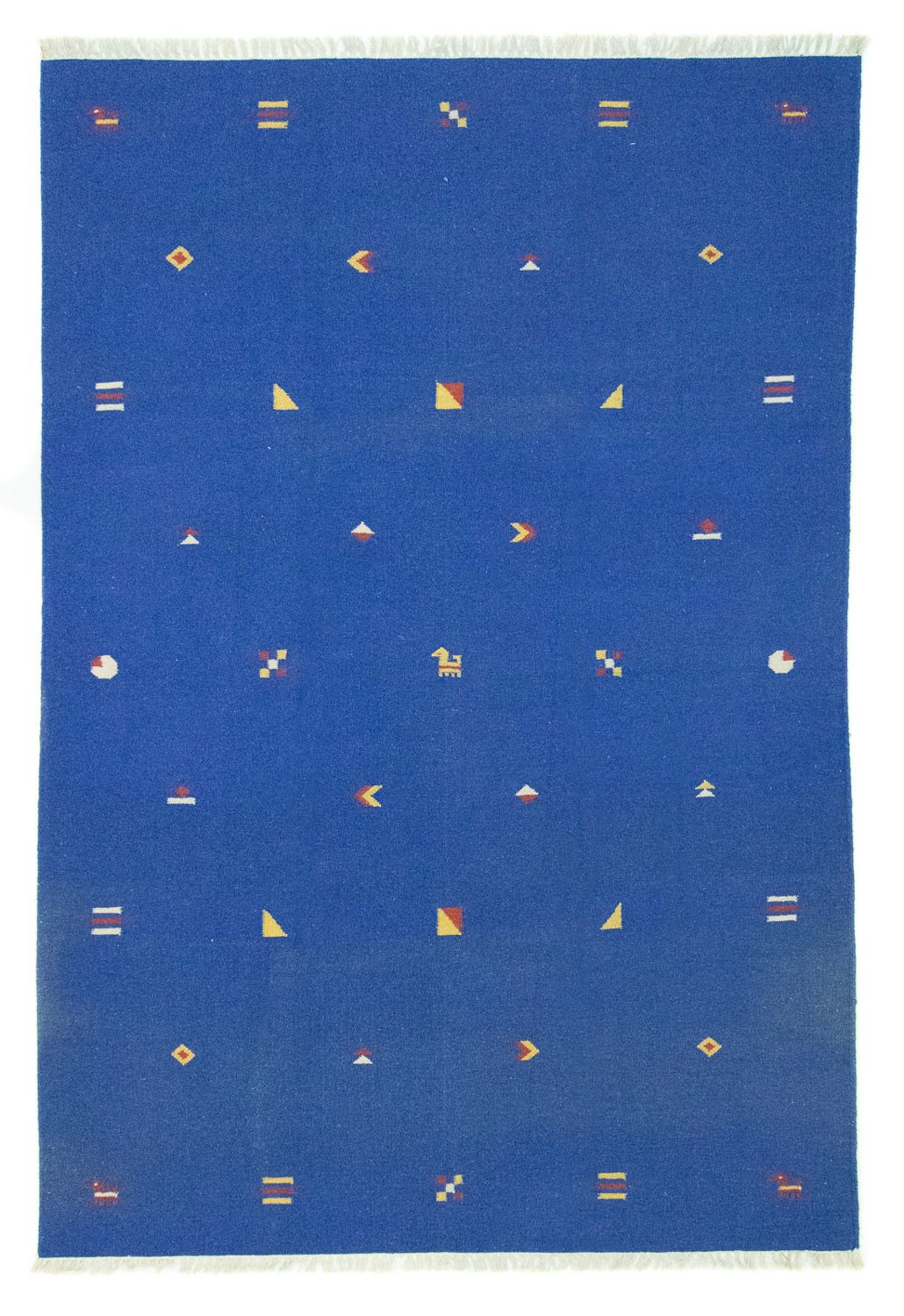 Kelim tapijt - Trendy - 300 x 200 cm - blauw