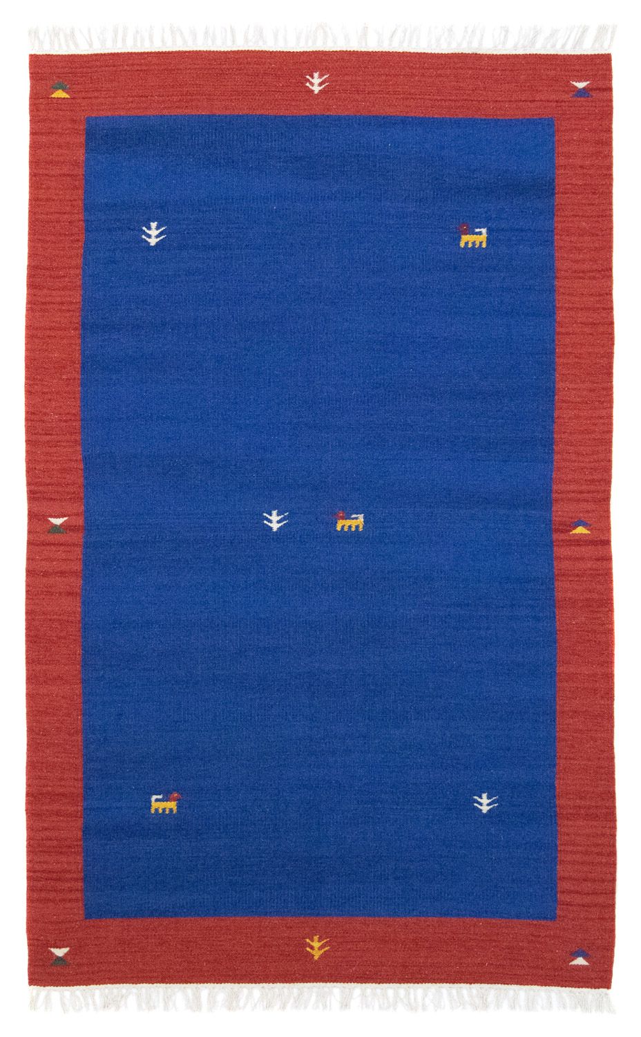 Kelim tapijt - Trendy - 180 x 120 cm - blauw
