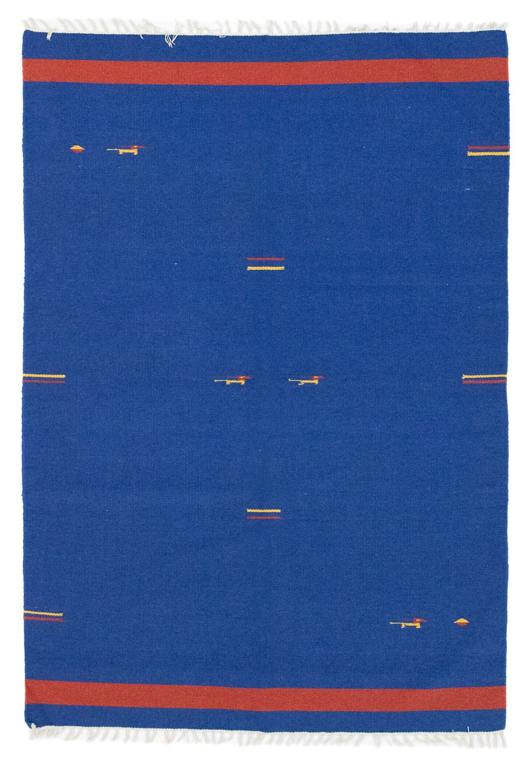 Kelim tapijt - Trendy - 200 x 140 cm - blauw