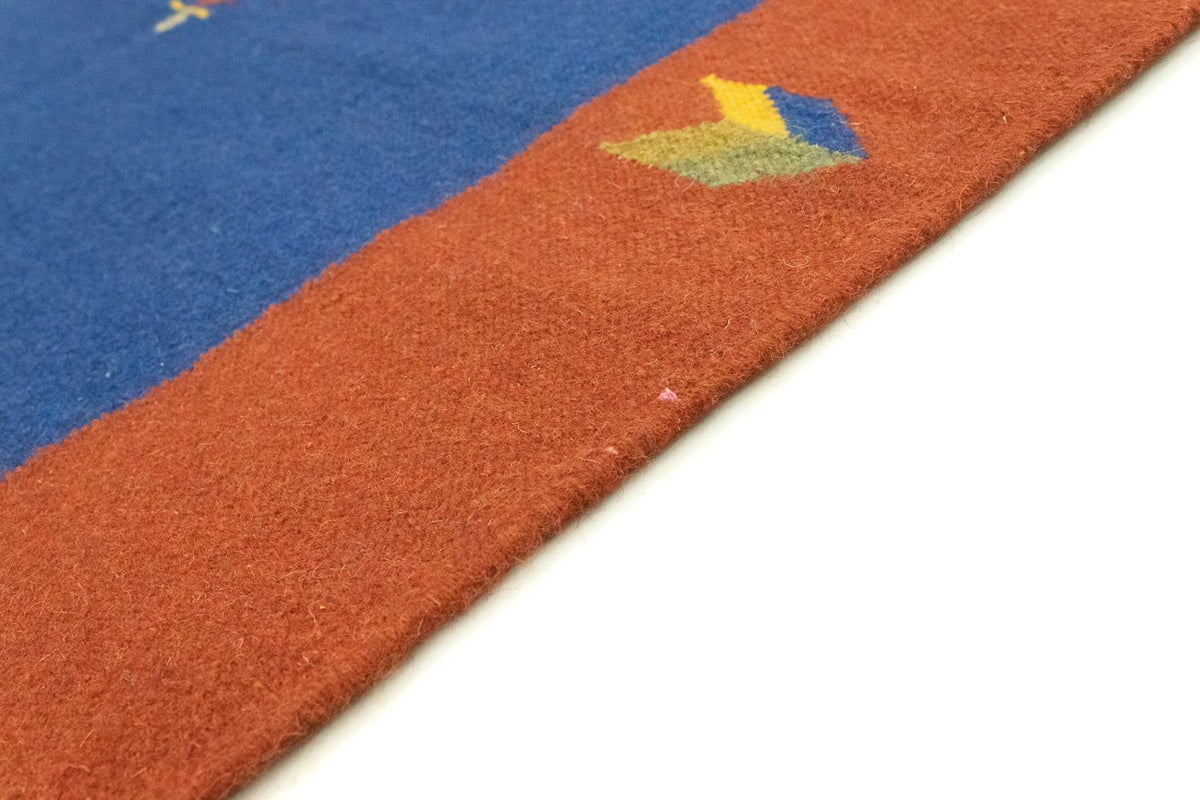 Kelim tapijt - Trendy - 300 x 200 cm - blauw