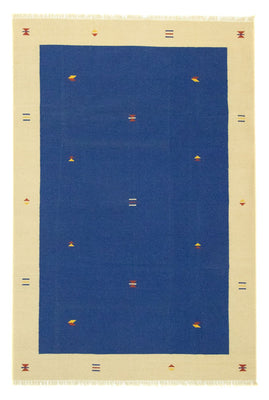 Kelim tapijt - Trendy - 300 x 200 cm - blauw