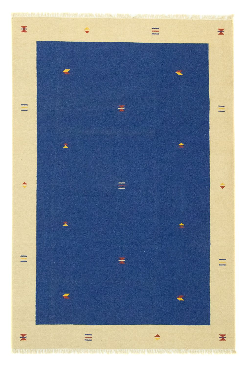 Kelim tapijt - Trendy - 300 x 200 cm - blauw
