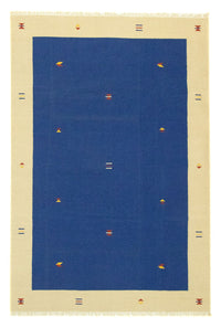 Kelim tapijt - Trendy - 300 x 200 cm - blauw