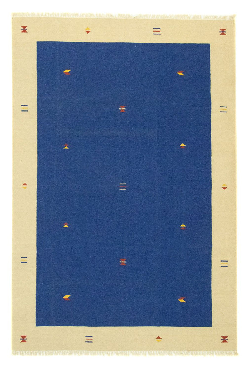 Kelim tapijt - Trendy - 300 x 200 cm - blauw