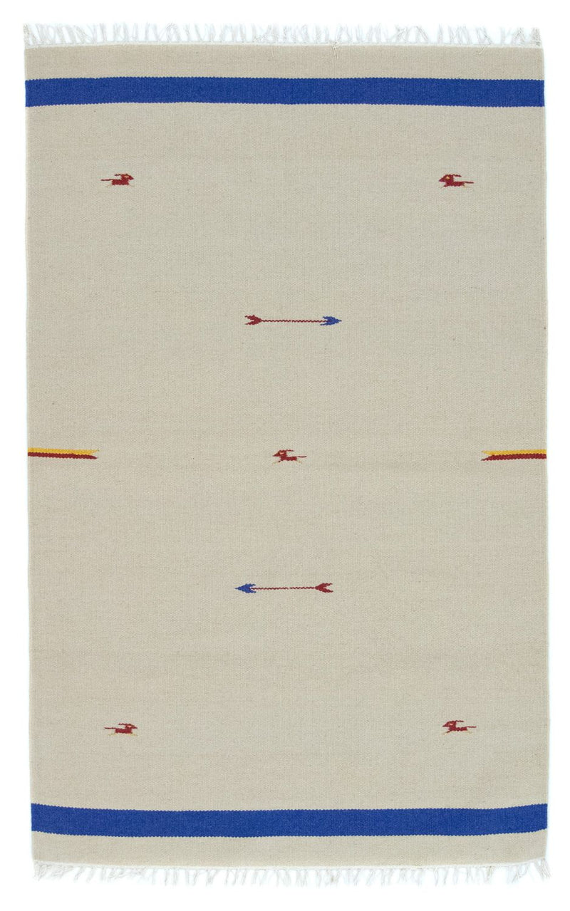 Kelim tapijt - Trendy - 180 x 120 cm - beige