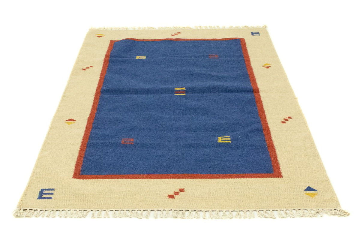 Kelim tapijt - Trendy - 180 x 120 cm - blauw