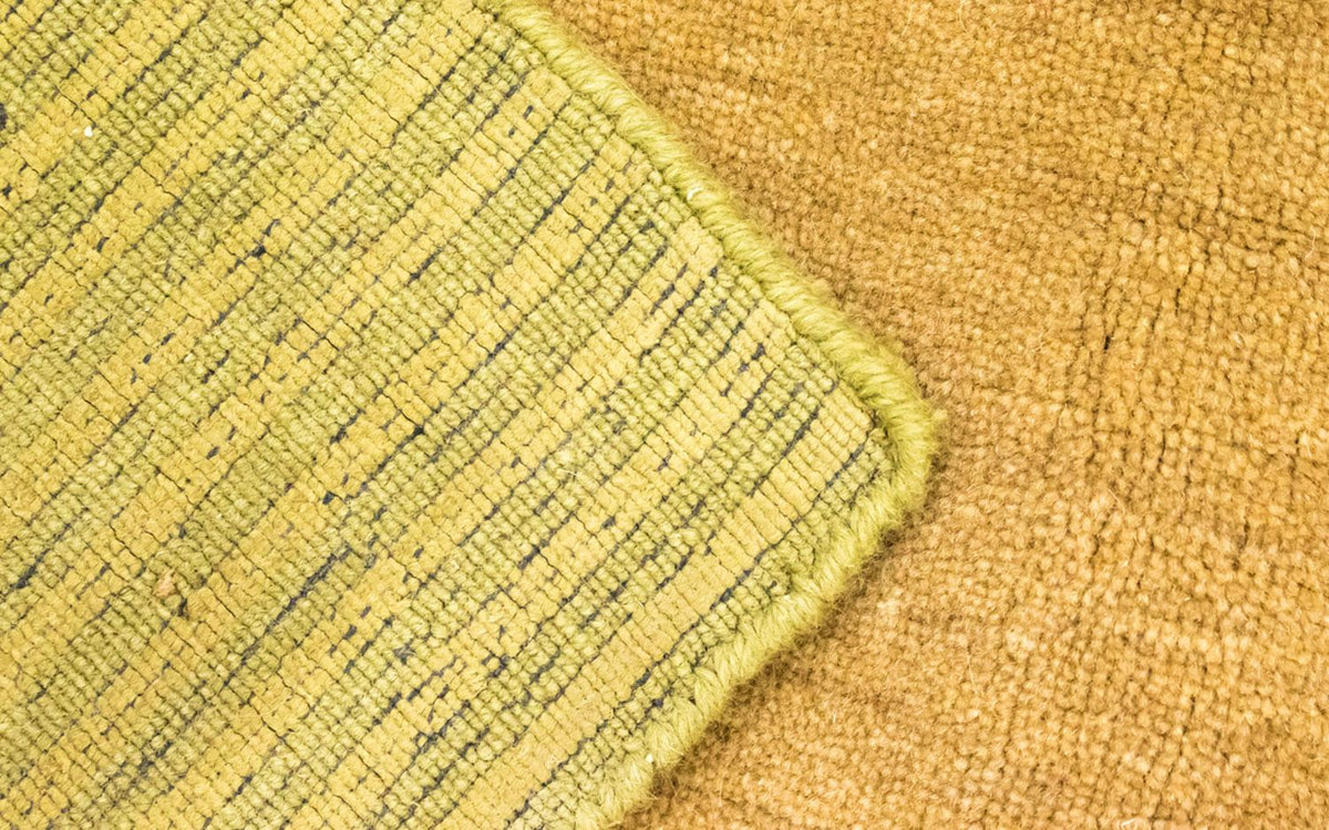 Wollen tapijt - 242 x 156 cm - oranje