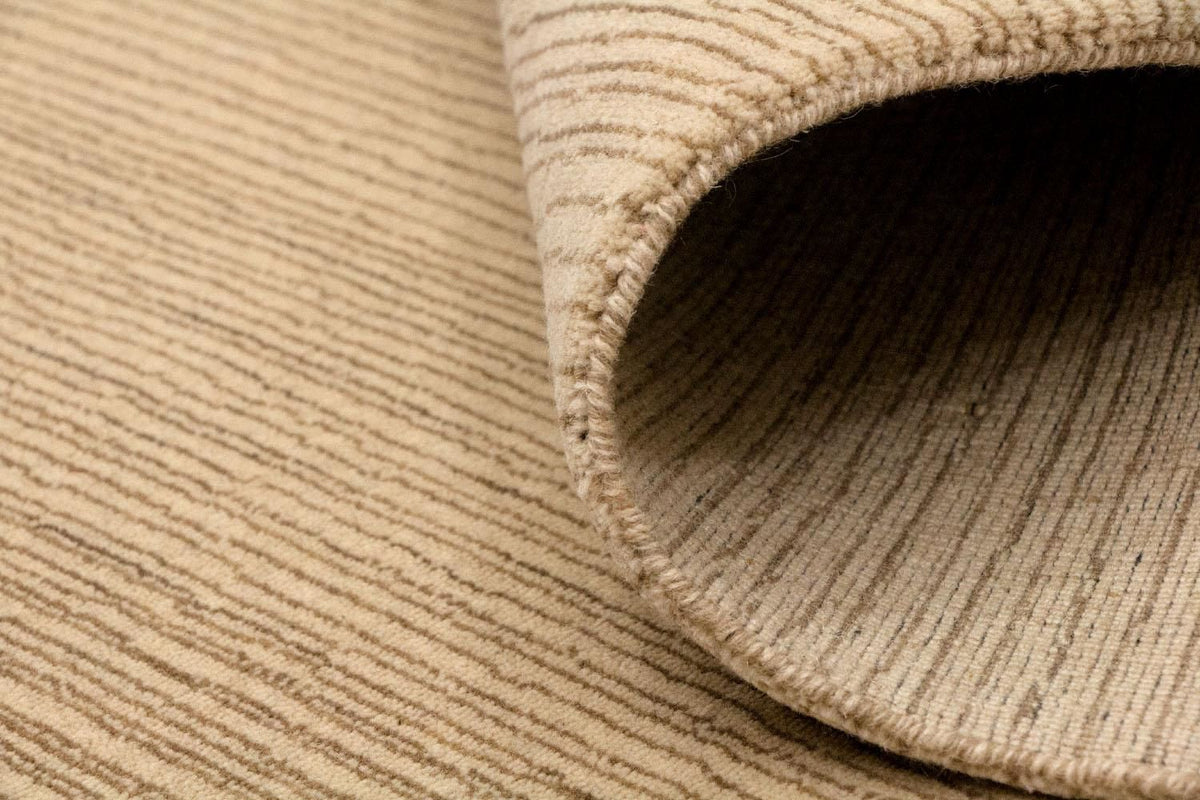 Wollen tapijt - 178 x 118 cm - beige