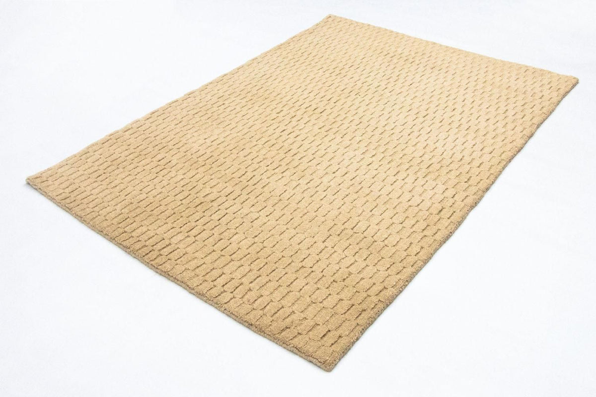 Wollen tapijt - 177 x 125 cm - beige