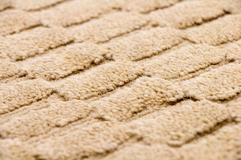 Wollen tapijt - 177 x 125 cm - beige