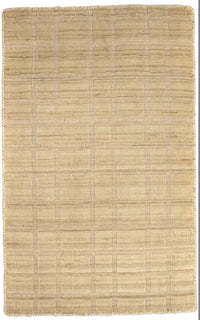 Wollen tapijt - 89 x 55 cm - beige