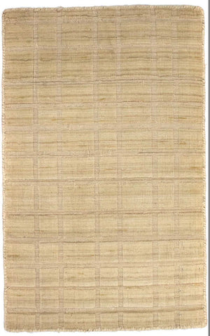 Wollen tapijt - 89 x 55 cm - beige